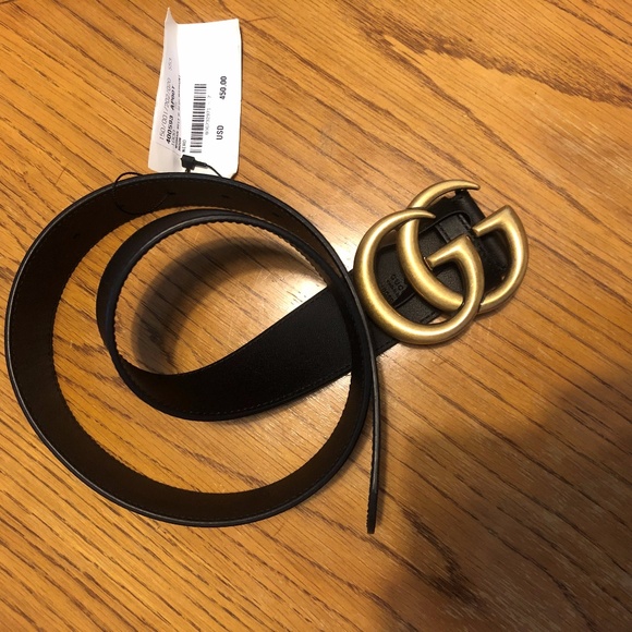 Gucci Belt Womens Black sz 75 - Picture 2 of 3